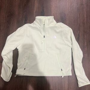 North face cropped sweatshirt